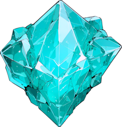 Teal Crystal
